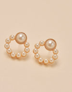 Aretes Mini Perlas