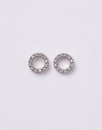 Aretes en Plata 925 Aro Clear