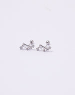 Aretes en Plata 925 Constelación Clear