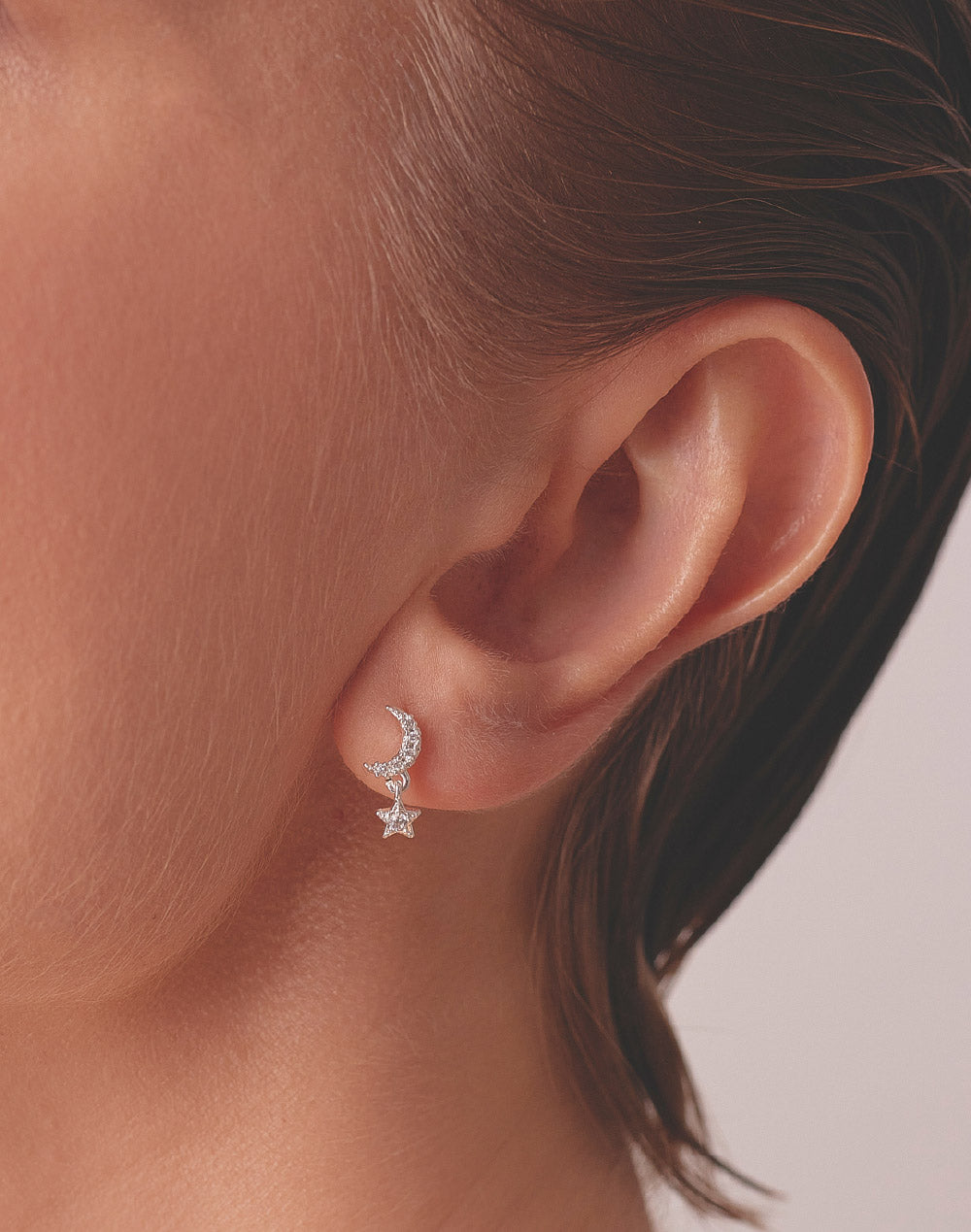 Aretes en Plata 925 Sideral