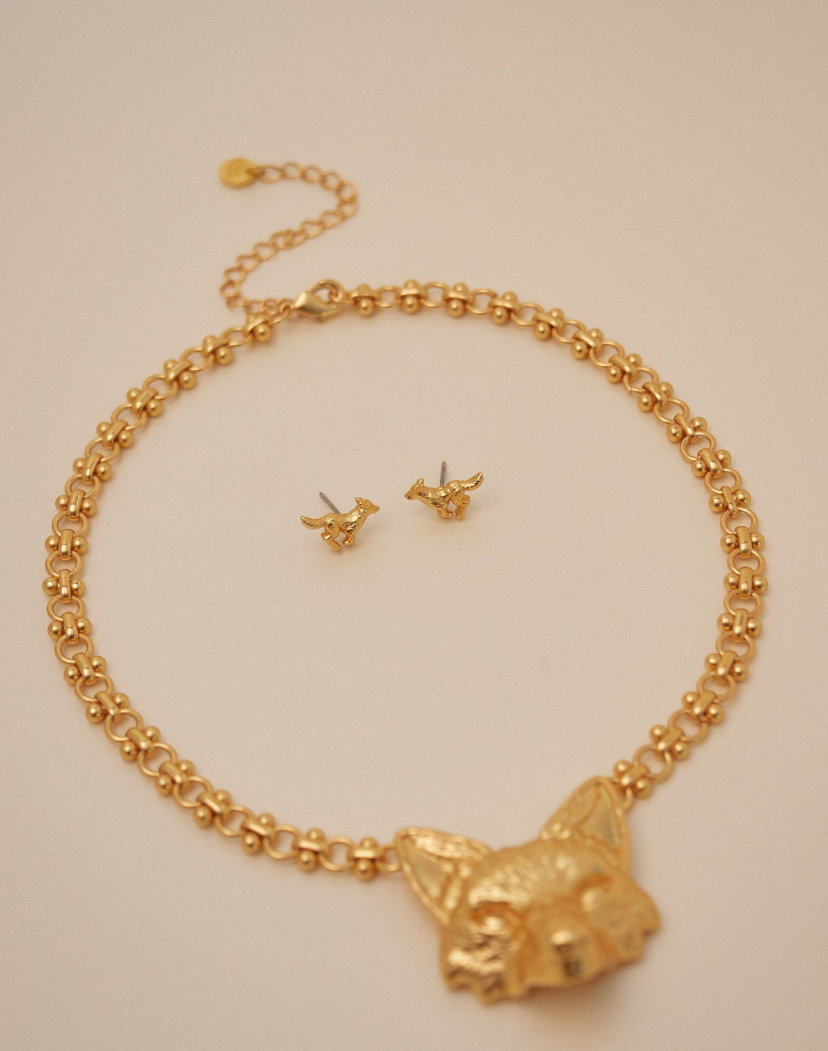 Maxi Collar + Aretes Índigo