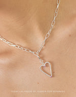 Mini Charm Corazón Entorchado