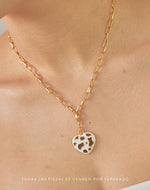 Mini Charm Corazón Vaca