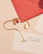 Pulsera de Charms Carta de Amor