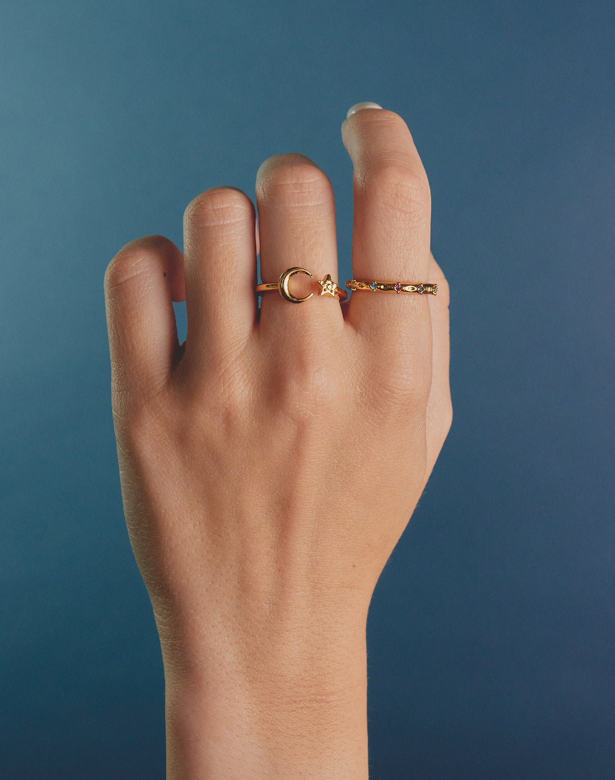 Set de 2 Anillos Moonchild