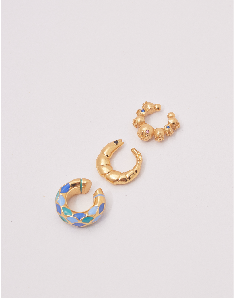 Set de 3 Earcuffs Sirena