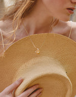 Set de Collar y Aretes Panal