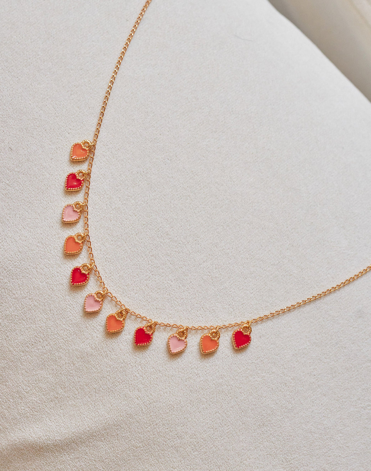 Collar de Mini Charms Corazón